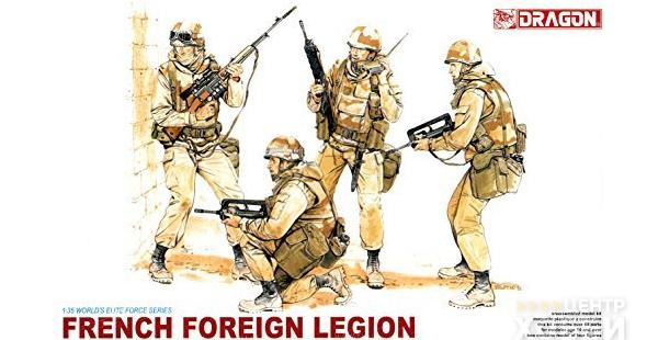 Сборная модель фигурки FRENCH FOREIGN LEGION