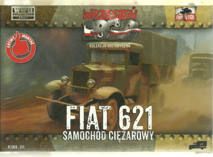 Сборная модель Fiat 621