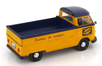 VOLKSWAGEN T1 Pritsche IKEA (1950), yellow blue