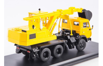 Экскаватор ЭО-3532 (5511), оранжевый / желтый