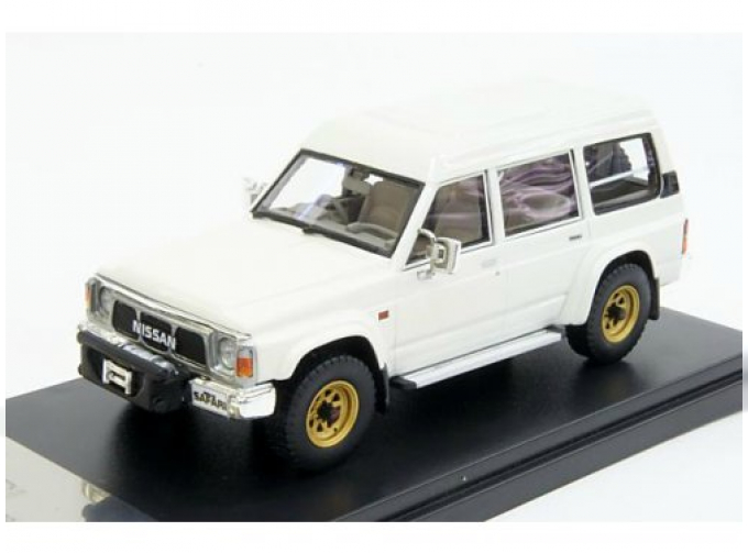 NISSAN Safari (Y60) 4х4 High Roof Grand Road (1987), white