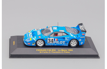 FERRARI F40 34 Le Mans #34 (1995), blue