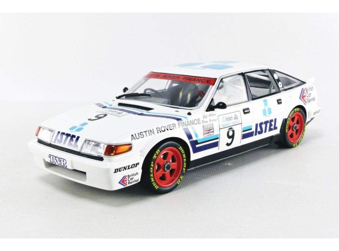 ROVER Vitesse Istel Allam / Hulme Winners Tourist Trophy Silverstone *Resin Series* (1986), white / blue