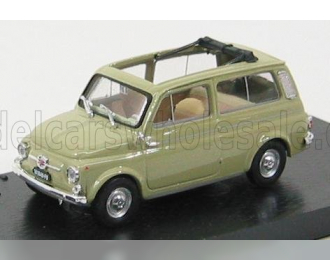 FIAT 500 Giardiniera - Tetto Aperto - Open Roof 1960, Oasi Green