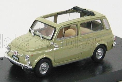 FIAT 500 Giardiniera - Tetto Aperto - Open Roof 1960, Oasi Green