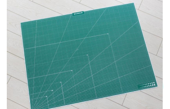 Коврик для резки зелёный, формат А0, 5 слоёв