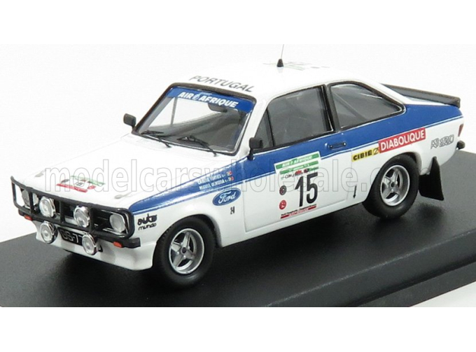 FORD Escort Mkii Rs2000 №15 Rally Bandama C.torres - M.oliveira (1979), White Blue