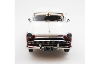 Willys Aero Bermuda  2х дверный купе (1955), красно-белый