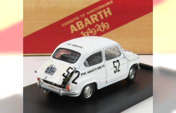 FIAT ABARTH 850TC N 52 WINNER CLASS 500km NURBURGRING (1962) (FIAT 600 BODY), WHITE