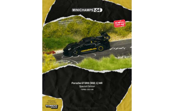 PORSCHE GT3RS (992.1) MR (2026), black / yellow
