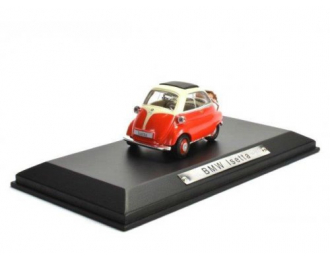 BMW Isetta (1953), red / beige