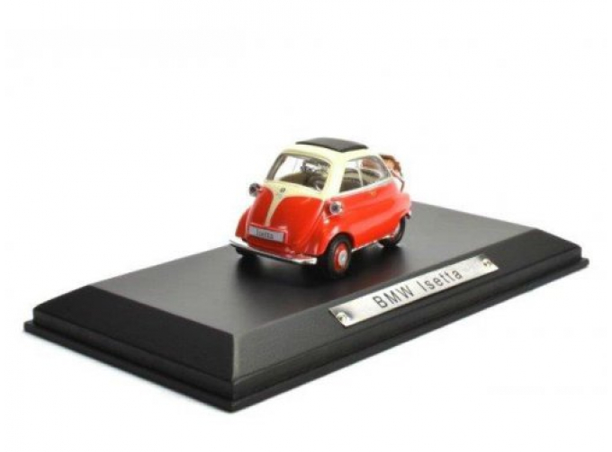 BMW Isetta (1953), red / beige