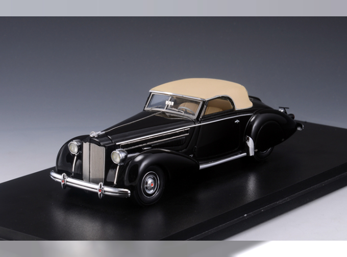 PACKARD 1601 Eight 120 Graber Convertible 1938 Black