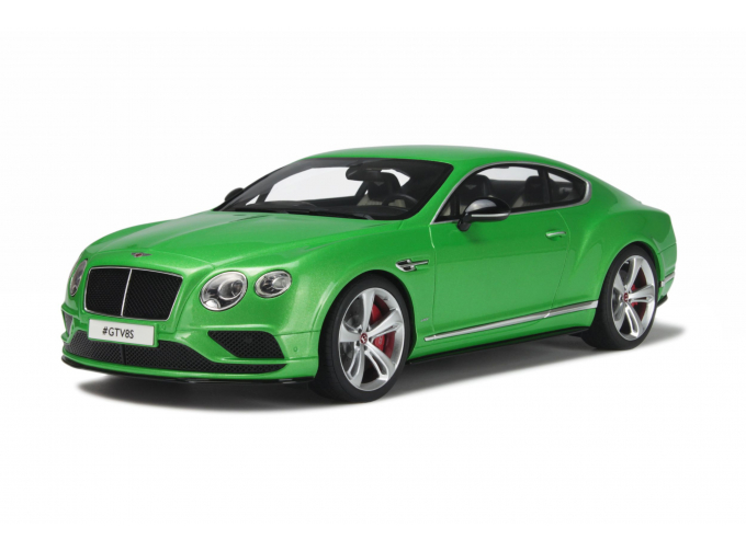 Bentley Continental GT V8 S Coupé Apple Green Metallic зеленый металлик