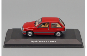 OPEL Corsa A (1984), red