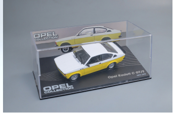 OPEL Kadett C GT/E, yellow/white