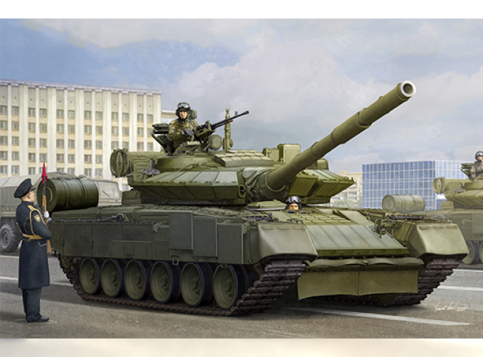 Сборная модель Российский ОБТ Т-80БВМ