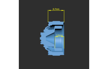 Диск передний МАЗ-501 под подшипник 8мм