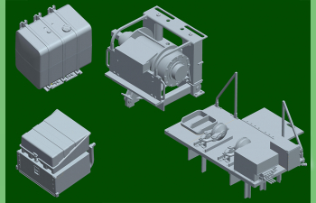 Сборная модель Тягач LVSR MKR16