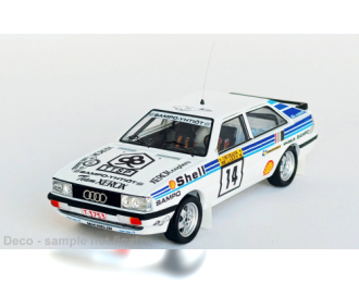 AUDI Quattro, 1000 Lakes Rall, #14 L.Lampi/P.Kuukkala (1986)