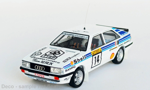 AUDI Quattro, 1000 Lakes Rall, #14 L.Lampi/P.Kuukkala (1986)