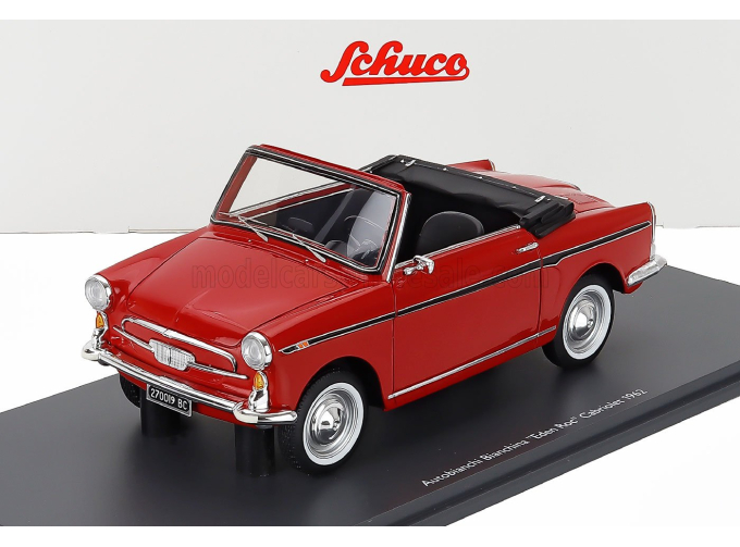 AUTOBIANCHI Bianchina Cabriolet Open Eden Roc (1962), Red