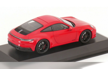 PORSCHE 911 (992) Carrera 4 GTS (2021), red