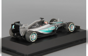 MERCEDES-BENZ AMG F1 W06 Hybrid World Champion Hamilton (2015), silver / green