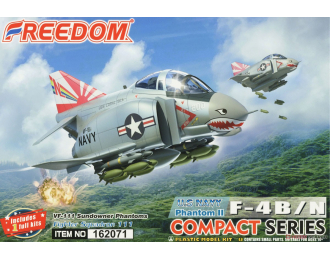 Сборная модель U.S Navy Phantom II F-4B/N VF-111 Sundowner Phantoms