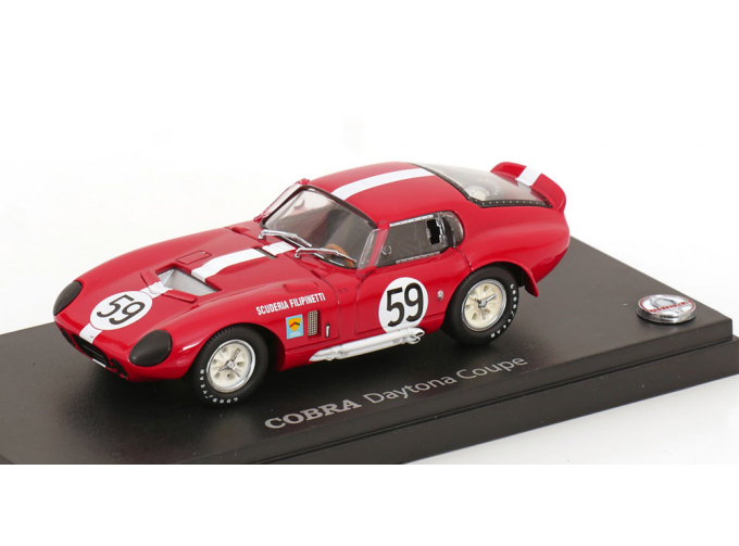 COBRA Daytona Coupe №59 24h Le Mans (1965), red