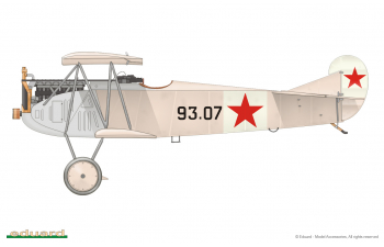 Биплан Первой Мировой войны Fokker D. VII MAG