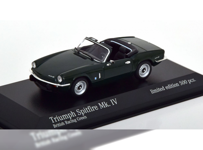 TRIUMPH Spitfire MK4 Roadster (1972), dark green