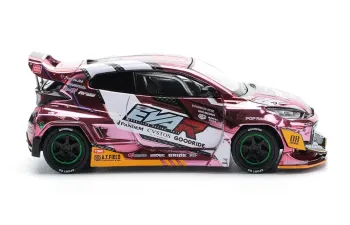 TOYOTA Eva RT Production Model Custom Type-08 Goodride GR Yaris, pink/white