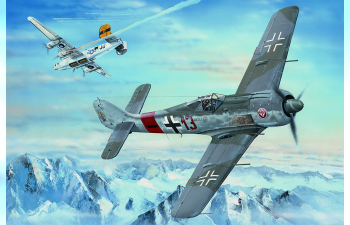 Сборная модель Самолёт Focke-Wulf FW190A-8