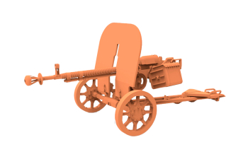 Пулемет ДШК образца 1938 на станке Колесникова