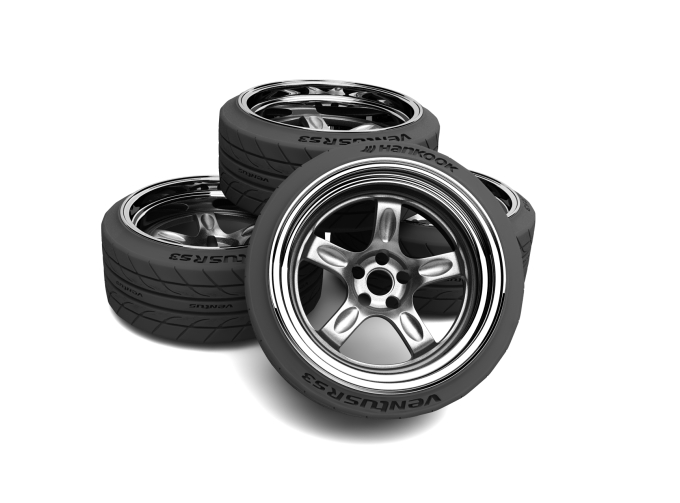 Набор дисков RAYS Volk Racing 21C 18 дюймов (с покрышками)