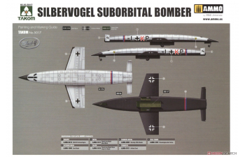 Сборная модель Sanger-Bredt Silbervogel Suborbital Bomber