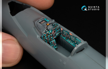 3D Декаль интерьера кабины МиГ-21БИС Поздний (с системой Полет-ОИ) (Eduard) (с 3D-печатными деталями