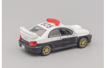 SUBARU Impreza WRX STI Japanese Police, white / black