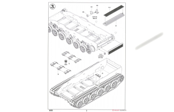 Сборная модель PLA ZTZ-99A MBT