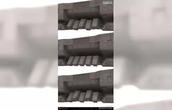 Сборная модель Spice Harvester из фильма "Дюна" / Dune