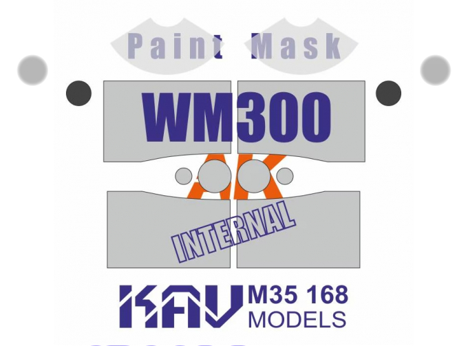 Маска окрасочная Dodge Power Wagon WM300 (AK)