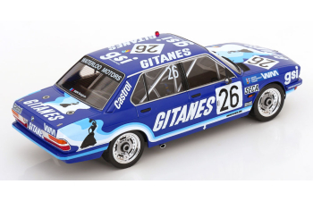 BMW 5-series 528i (e28) Team Gitanes W.m. Racing №26 2nd 24h Spa (1982) Jean Pierre Jarier - Jean Louis Trintignant - Thierry Tassin, Blue