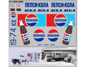 Декаль ALKA пепси