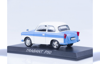 TRABANT P50, Masini de Legenda 15, бело-голубой