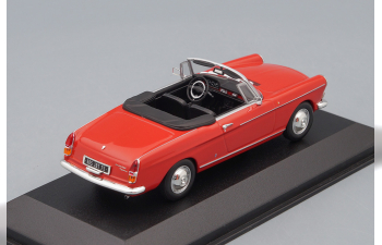 PEUGEOT 404 Cabriolet (1962), red 