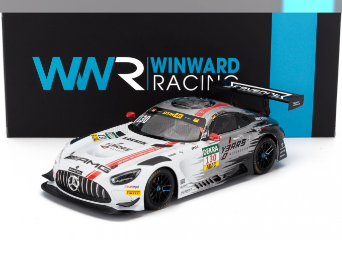 MERCEDES-BENZ Amg Gt3 Evo 6.2l V8 Team Winward №130 Dtm Season (2024) Maro Engel, White Grey