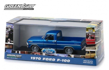 FORD F-100 пикап 1970 Acapulco Blue Metallic