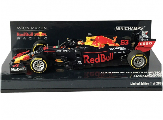 ASTON MARTIN RED BULL RACING RB16 - ALEXANDER ALBON - 2020 - LAUNCH SPEC