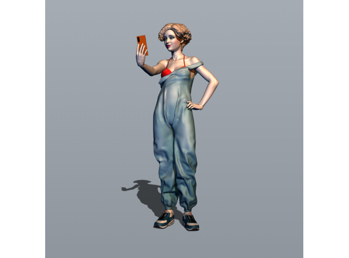 Фигурка 662 Селфи 6, окрашенная